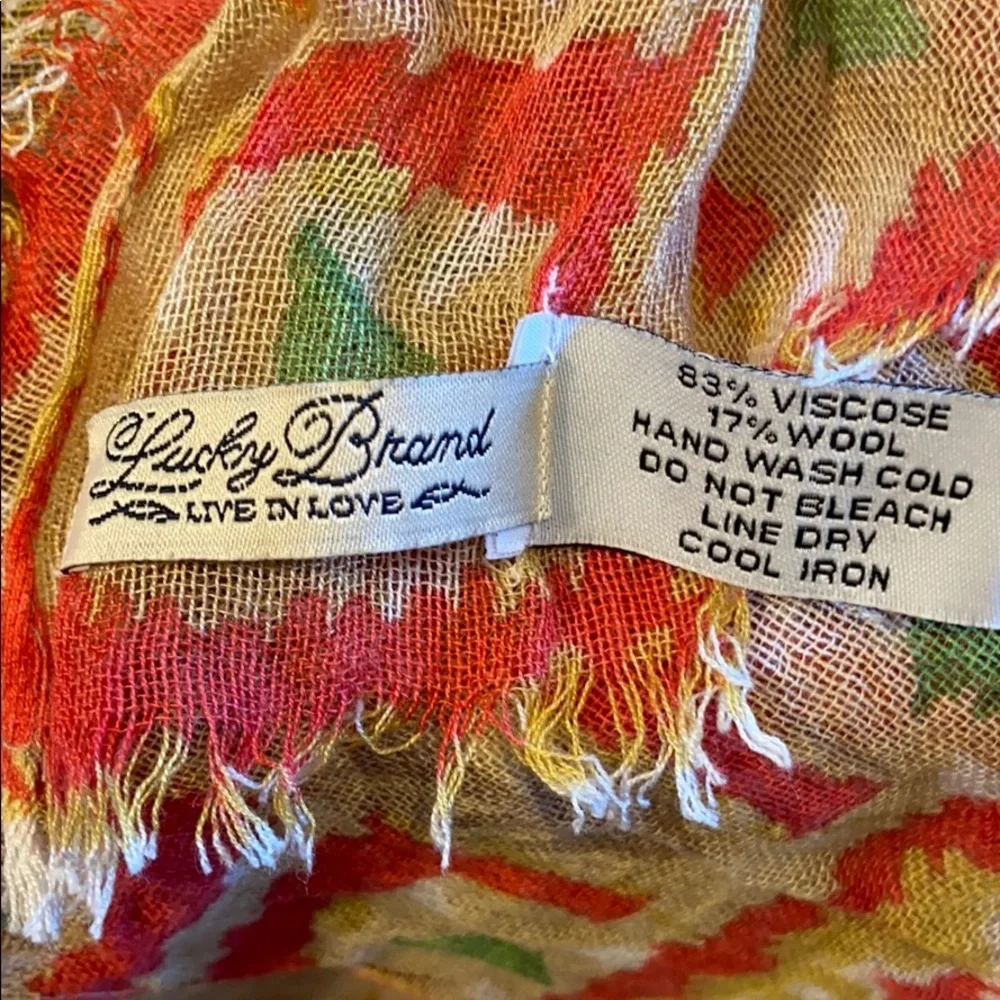 LUCKY BRAND & GAP WOMENS SUMMER SCARVES - SET OF 3‎